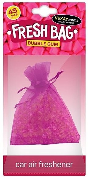 

Ароматизатор воздуха Vexay Fresh Bag Bubble Gum Vxfb-1