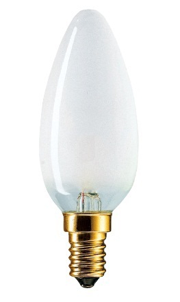 

Лампа накал. Pila/Philips свеча B35 Е14 60W матовая