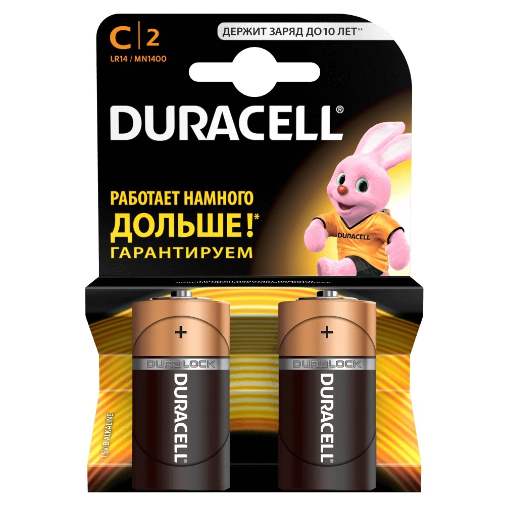 

Батарейки Duracell Lr14-2Bl New
