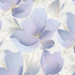 Обои голубые WALLSECRET Comfort Lancome 8695-27 1.06х10 м