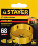 Коронка биметаллическая STAYER Profi 68 мм